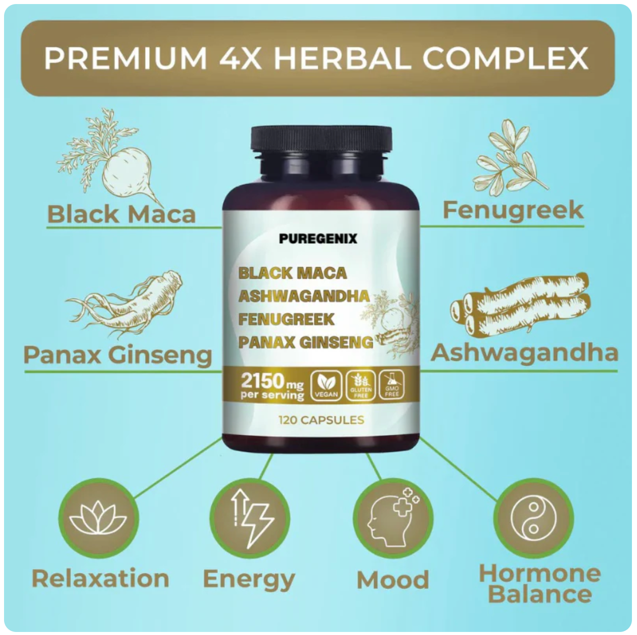 4-in-1 Black Maca+ Blend