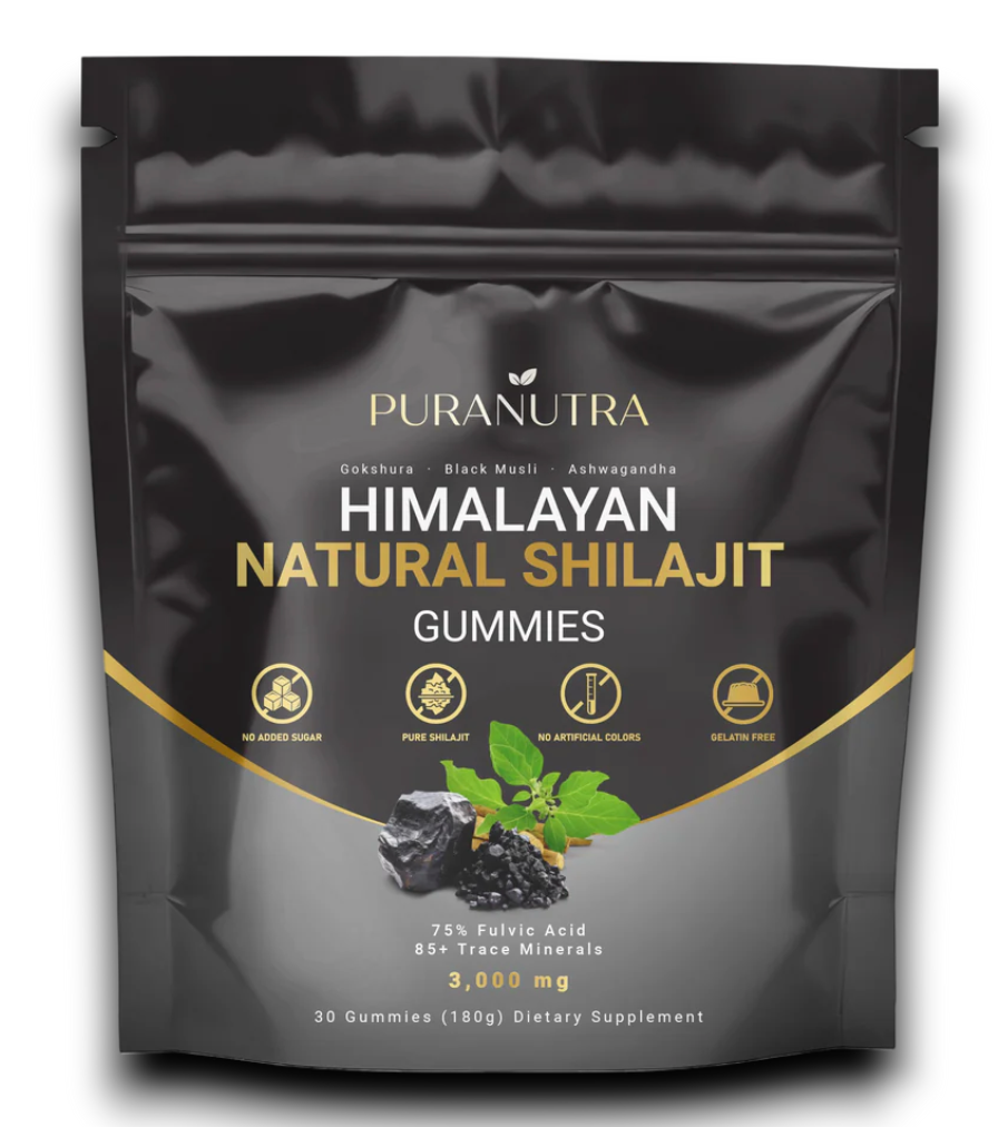 PURANUTRA® NATURAL SHILAJIT GUMMIES