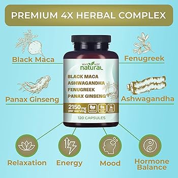 4‑in‑1 Black Maca+ Blend